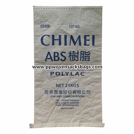 Çin Geri Dönüştürülmüş Kraft Kağıdı Çok Duvarlı Kağıt Çantalar ABS Reçine için Lamine Dokuma Polipropilen Torbalar Tedarikçi