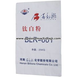 Çin Geri Dönüşümlü Multiwall Kağıt Torbaları Titanyum Pigment Ambalajı için Beyaz Kraft Kağıt Torbaları Tedarikçi