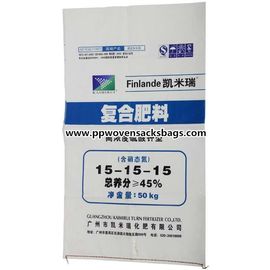 Çin Polypropylene White PP Woven Bags for Packing Chemicals , Rice , Sugar , Wheat 25kg ~ 50kg Tedarikçi