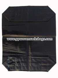 Çin Aktif Karbon / 25kg Vana Torbası Paketleme için Siyah PE Plastik Vana Kapalı Torbalar Tedarikçi