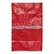 Özelleştirilmiş Kırmızı PP Dokuma Torbalar / 25 kg PP Torba Ambalajlama Plastik Pelet / Gıda / Kimyasal Ambalaj için Tedarikçi