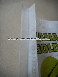 25kg BOPP Lamiated PP Dokuma Pilav Çantaları / MAMA GOLD Çok Renkli Baskı Pilleri Tedarikçi